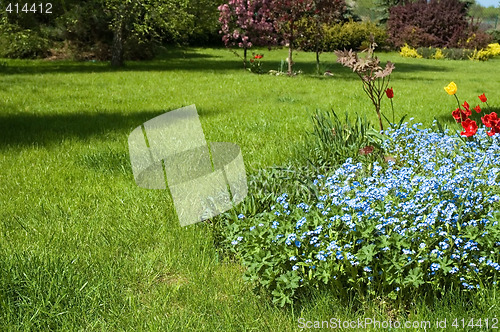 Image of peaceful garden