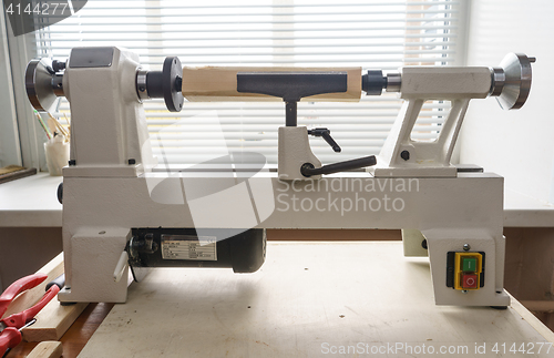 Image of Mini Woodworking Lathe