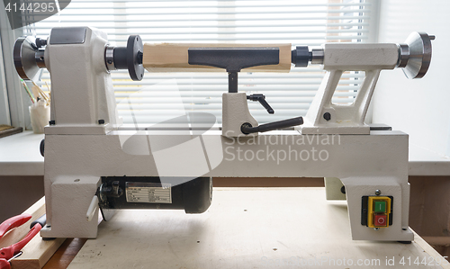 Image of Mini Woodworking Lathe