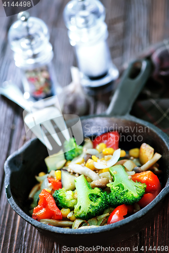 Image of fried vegetables