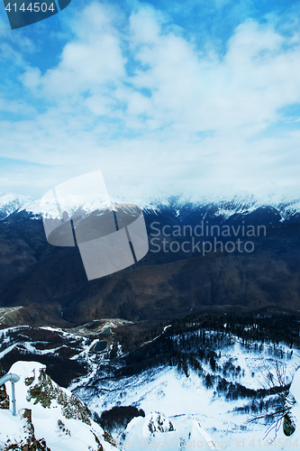 Image of winter mountains