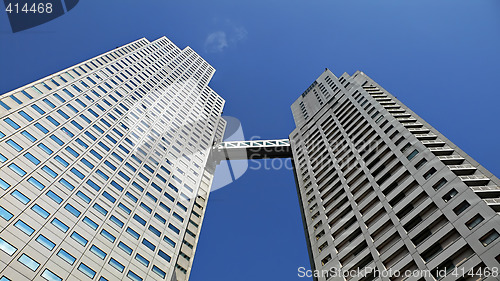 Image of modern up-stair building