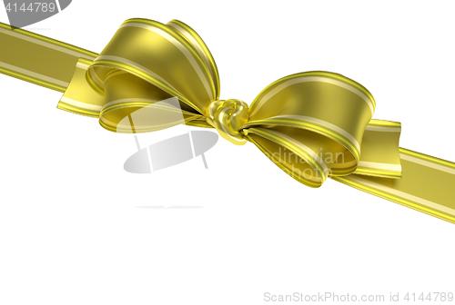 Image of yellow ribbon and bow