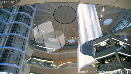 Image of futuristic atrium