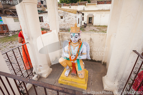 Image of Statue on the Jagganath Temple grounds