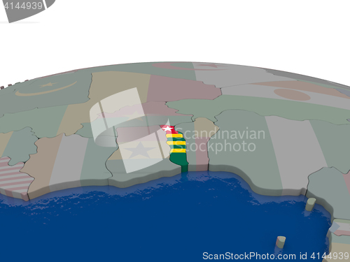 Image of Togo with flag