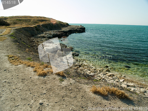 Image of Sea Landscape of Deserted beach
