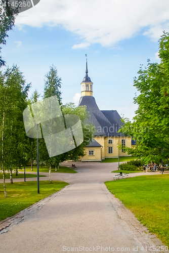 Image of Lutheran church of Lappe in Finland