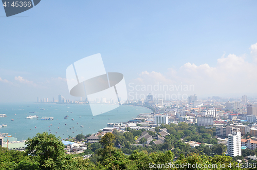 Image of Viewpoint from Pratumnak Hill in Pattaya, Thailand