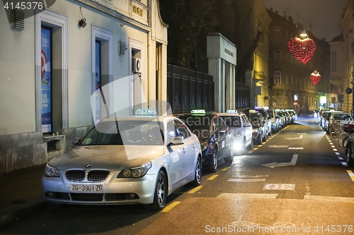 Image of Taxi station in Gajeva street