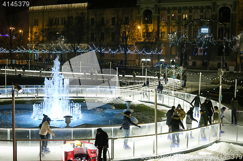 Image of Skating rink in Zagreb