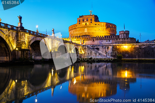 Image of The Mausoleum of Hadrian (Castel Sant\'Angelo) in Rome