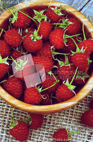 Image of Perfect Ripe Raspberries