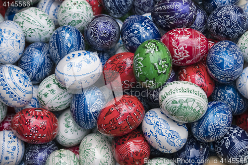 Image of Handpainted easter eggs