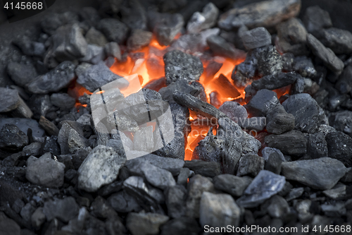 Image of Heated coals