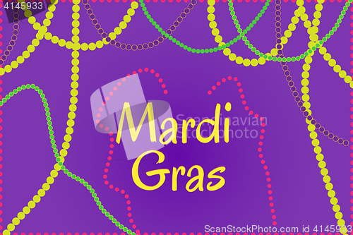 Image of Mardi Gras holiday thematic picture