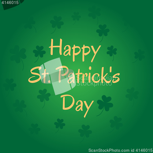 Image of Background with clover leaves.