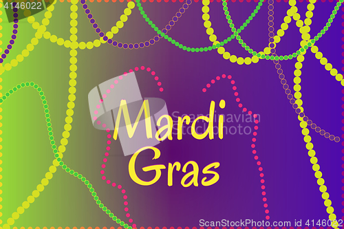 Image of Mardi Gras holiday thematic picture