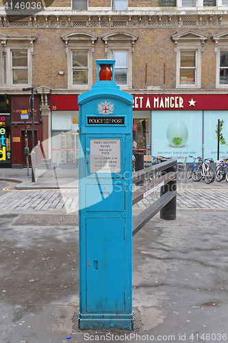 Image of Police Telephone Post