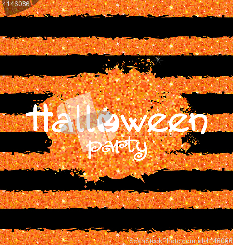 Image of Shine Orange Wallpaper for Happy Halloween Party