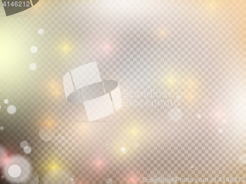 Image of Fray Christmas light. EPS 10