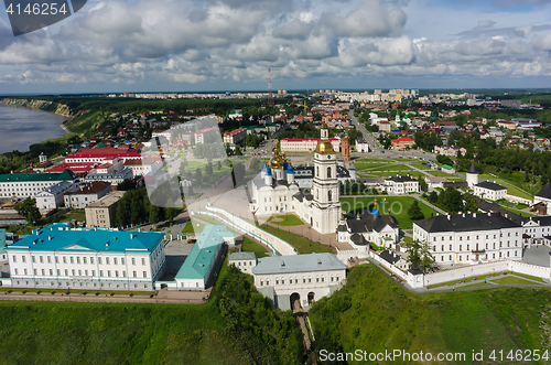 Image of Aerial view onto Tobolsk Kremlin