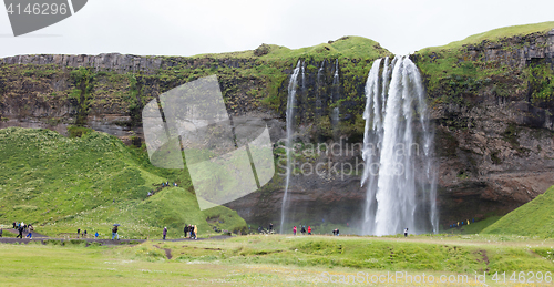 Image of Seljalandsfoss - Iceland - Detail