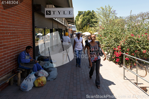 Image of Street in Francis Town, Botswana