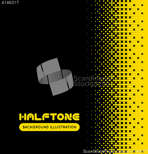 Image of Halftone vector background