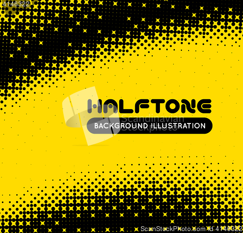 Image of Halftone vector background