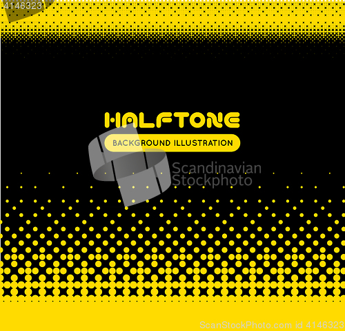 Image of Halftone vector background