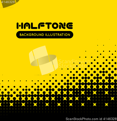 Image of Halftone vector background