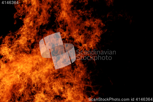 Image of Campfire flames