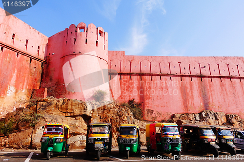 Image of Ancient castle in India