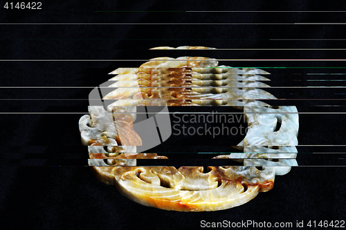 Image of Chinese ancient jade carving