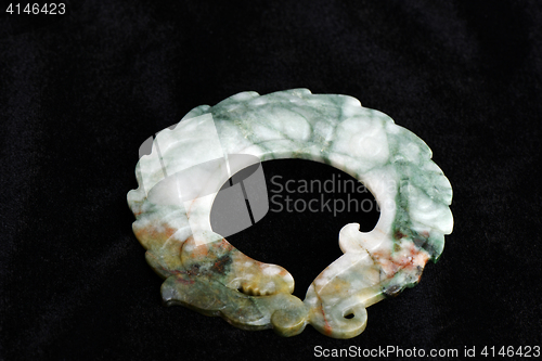 Image of Chinese ancient jade carving art