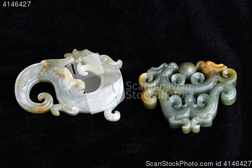 Image of Chinese ancient jade carving