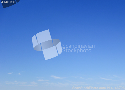 Image of blue sky