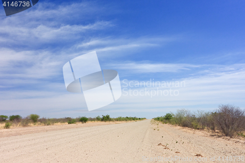 Image of empty road