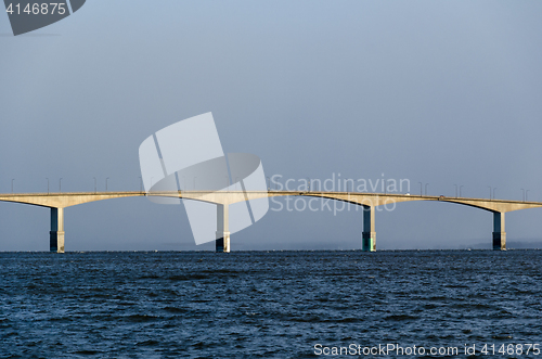 Image of Detail of the Oland Bridge in Sweden