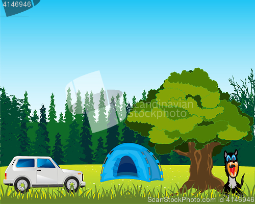 Image of Rest on year glade