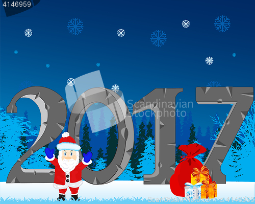 Image of Winter holiday new year