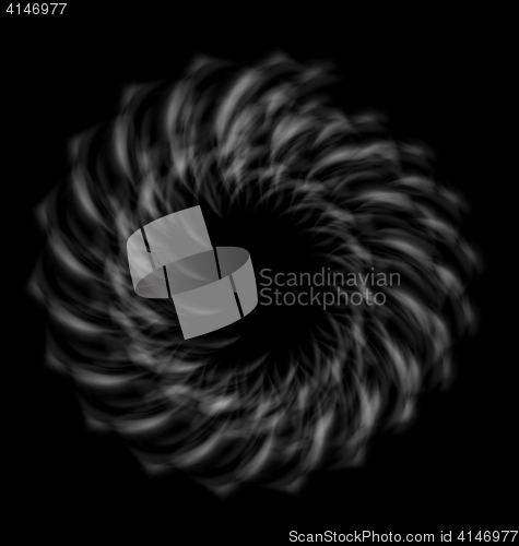 Image of Abstract Background with Smoke Circle