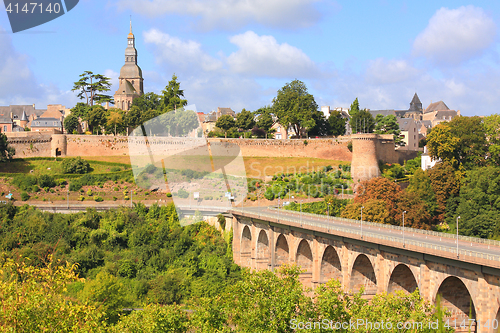 Image of Dinan, viaduct and Castle walls