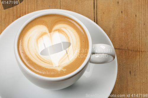 Image of cup of cappuccino