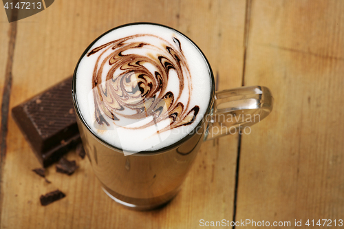 Image of cup of latte