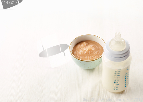 Image of baby milk bottle