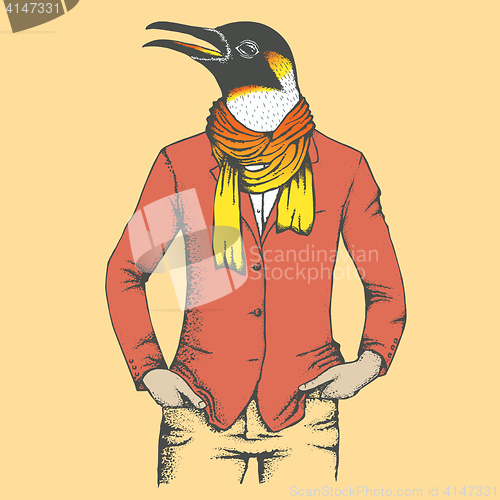 Image of Penguin vector illustration