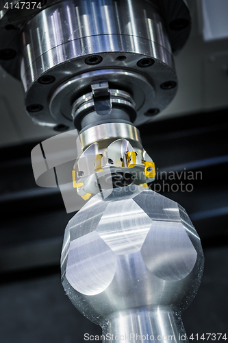 Image of Metalworking CNC milling machine.