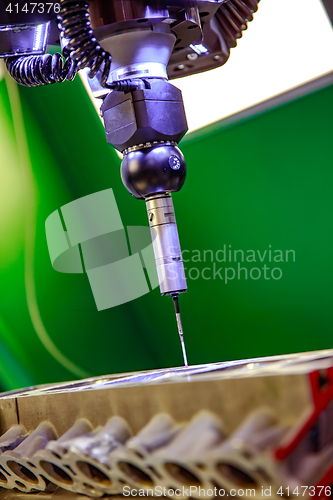 Image of Metalworking CNC milling machine.